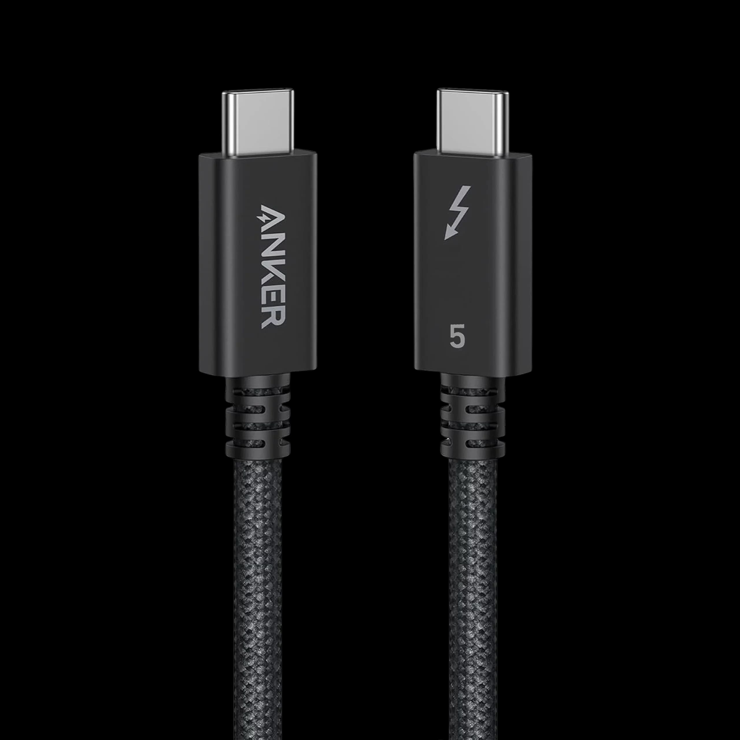 کابل دو سر USB-C انکر مدل Thunderbolt 5 Prime A84N1 — تصویر ۲