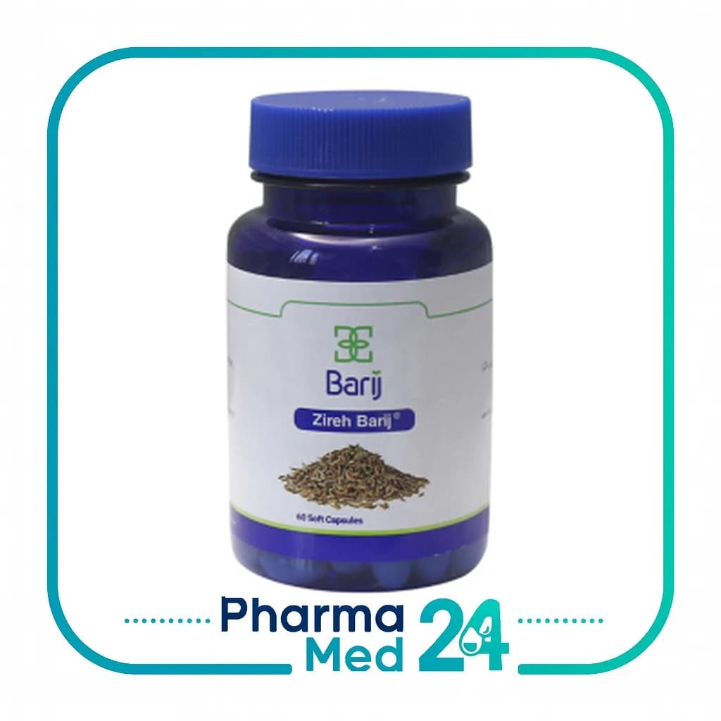 کپسول زیره 75 میلی گرم 60 عددی (باریج)