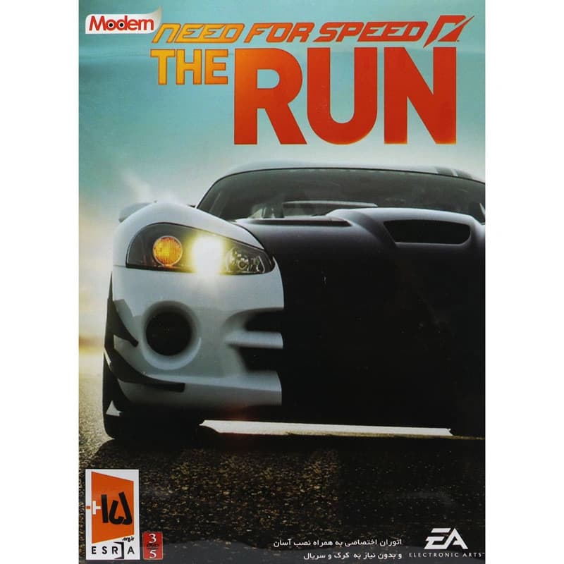 بازی Need for Speed: The Run – نسخه مدرن (3DVD5) مناسب برای PC