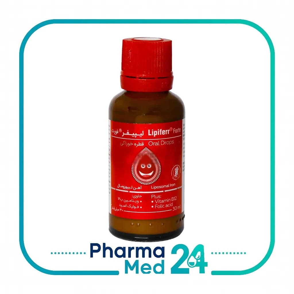 قطره آهن لیپیفر فورت خوراکی ۳۰ میلی‌لیتر (کیمیا رازی)