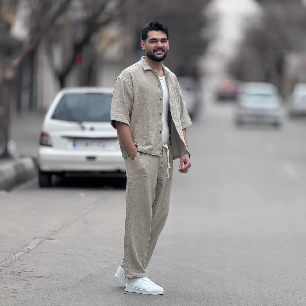 ست پیراهن و شلوار کنفی SH-02 — تصویر ۴