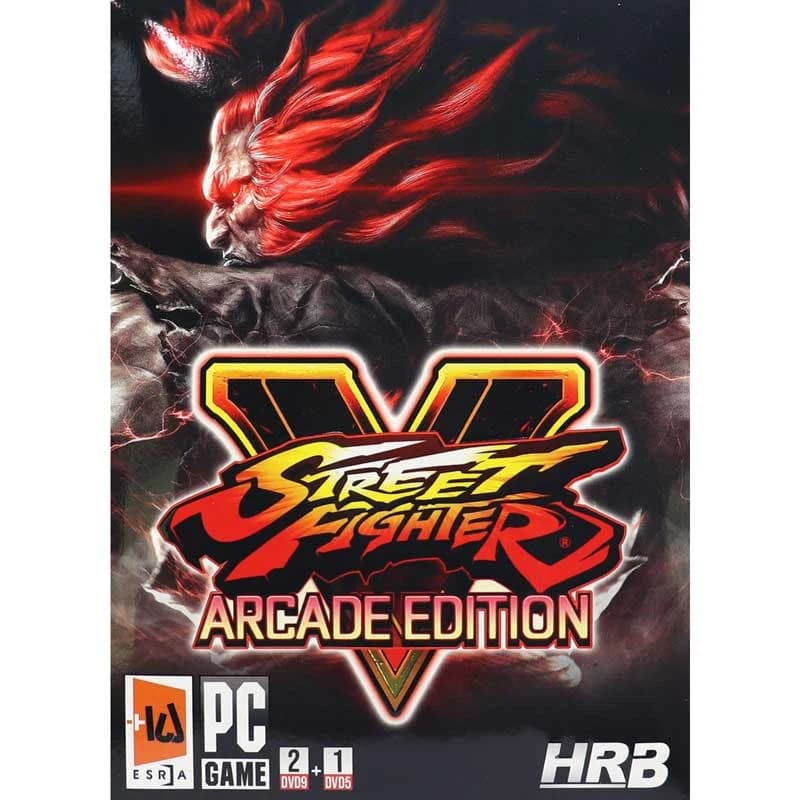 مجموعه بازی Street Fighter V: Arcade Edition (2DVD9 + 1DVD5 HRB)