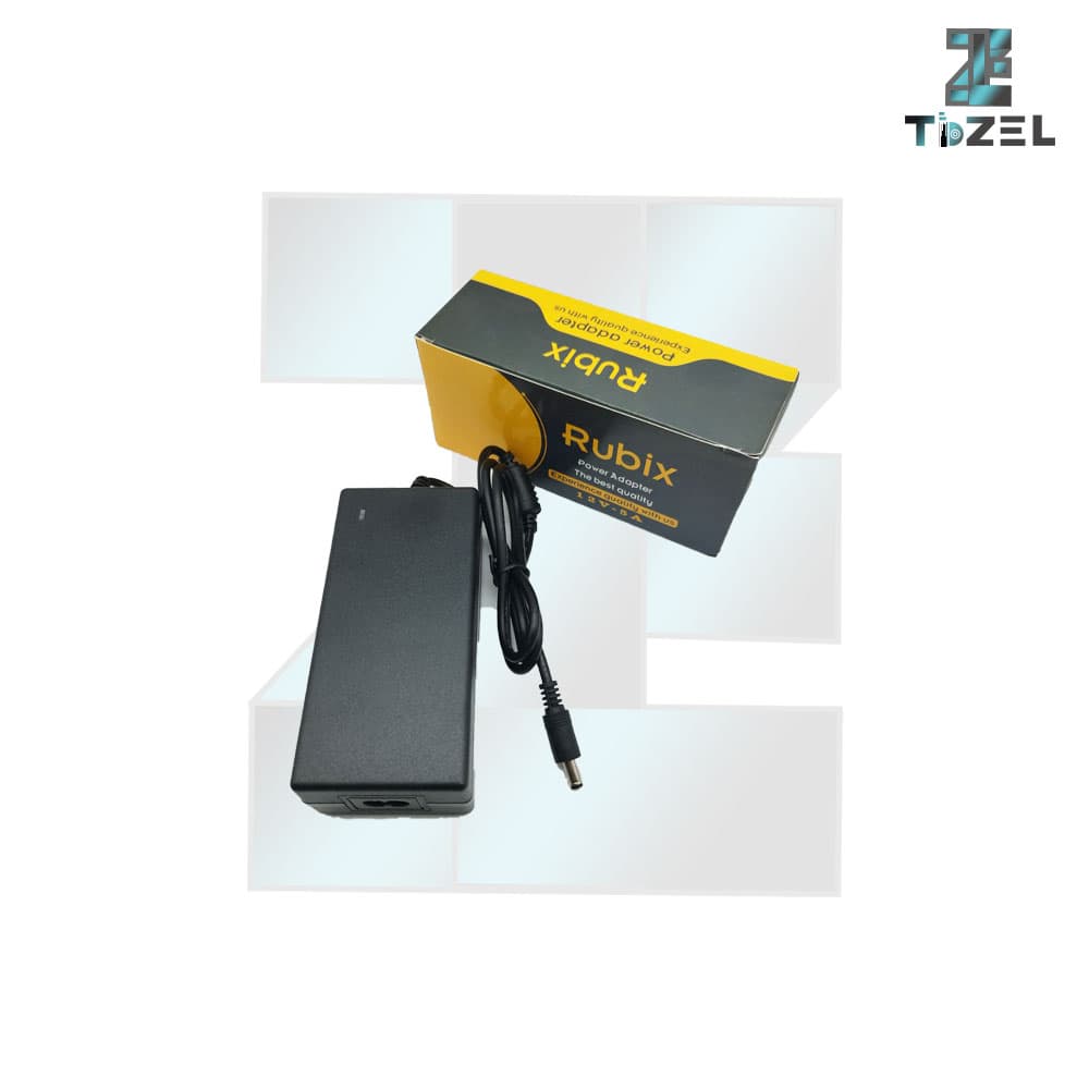 آداپتور رومیزی روبیکس (Rubix) 12 ولت 5 آمپر (12V5A) — تصویر ۲