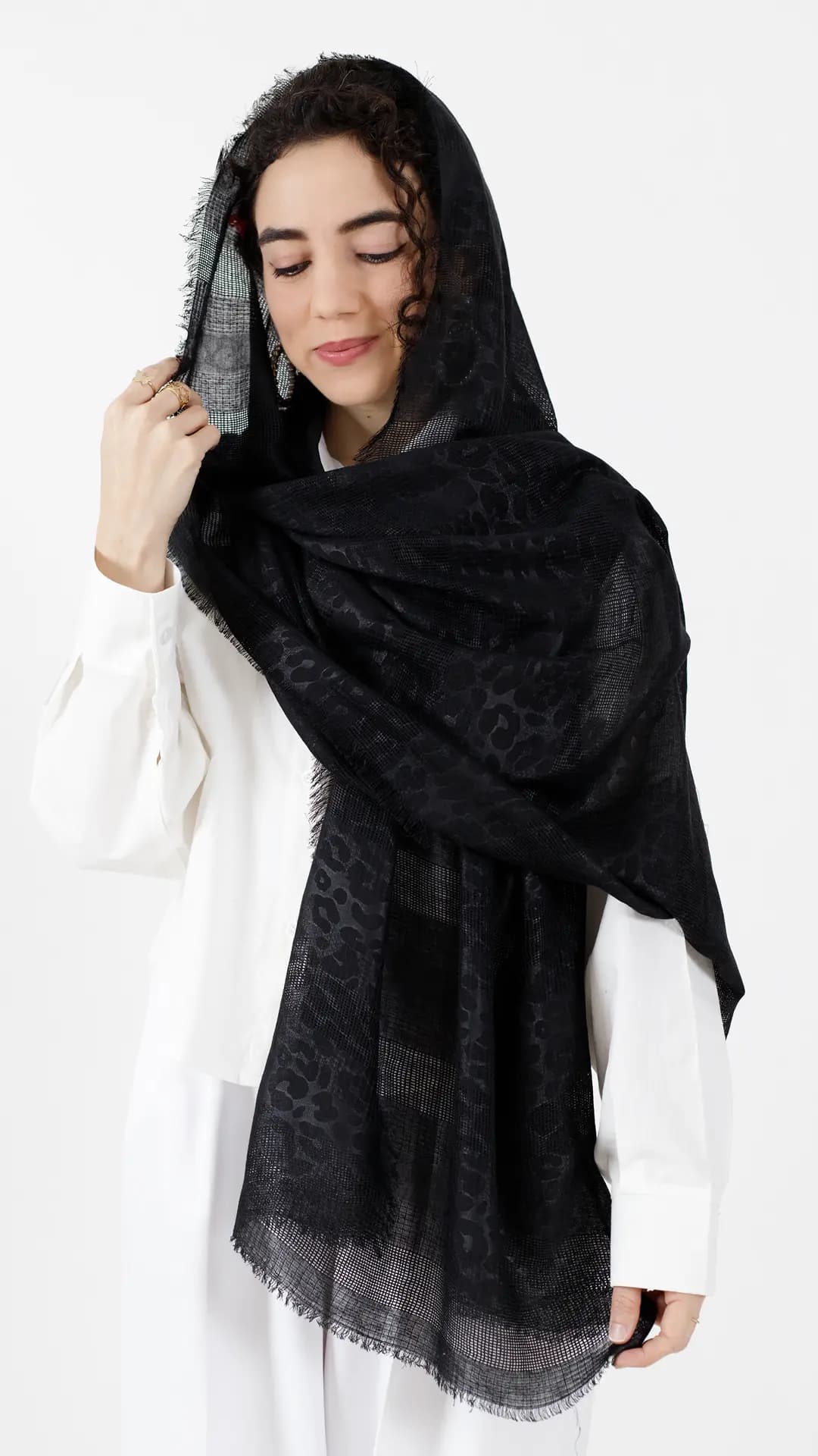 شال حصیری پلنگی — تصویر ۷