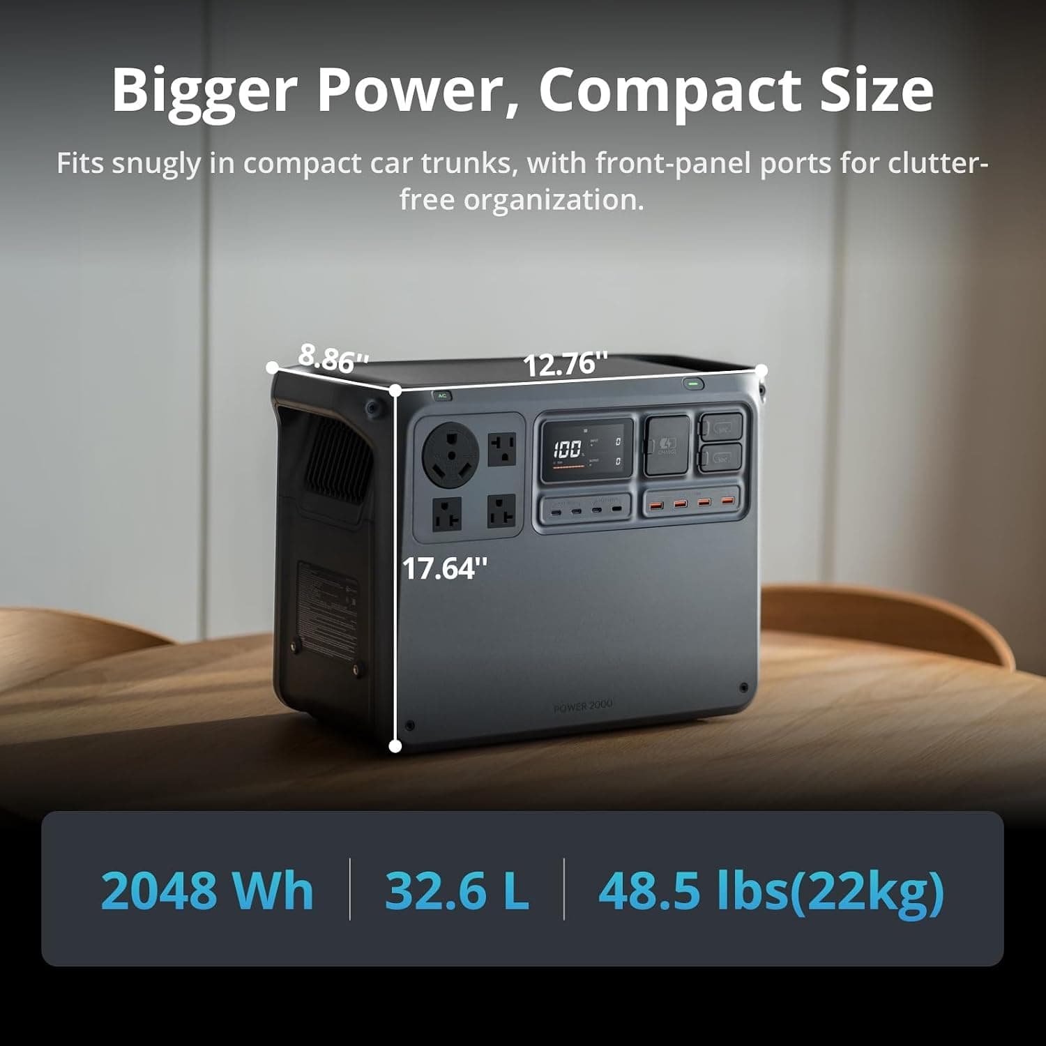 پاوراستیشن جی دی آی مدل DJI 2000 Portable Powerstation — تصویر ۴