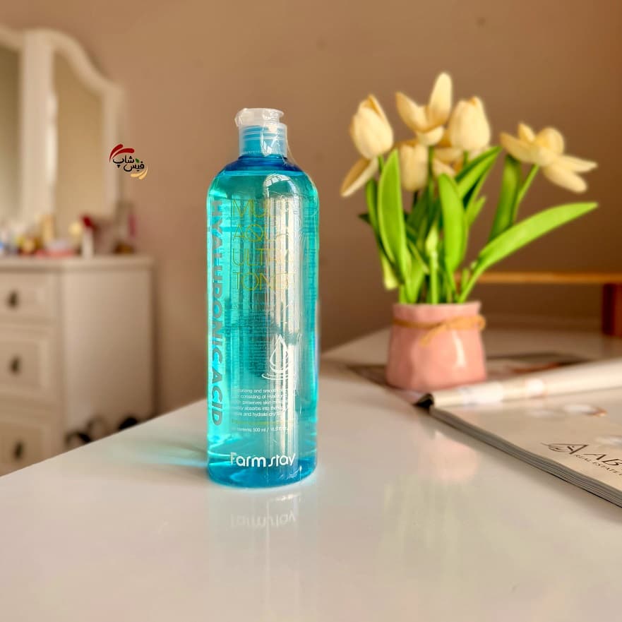 تونر مولتی آکوا اولترا هیالورونیک اسید فارم استی FarmStay Hyaluronic Acid Multi Aqua Ultra Toner