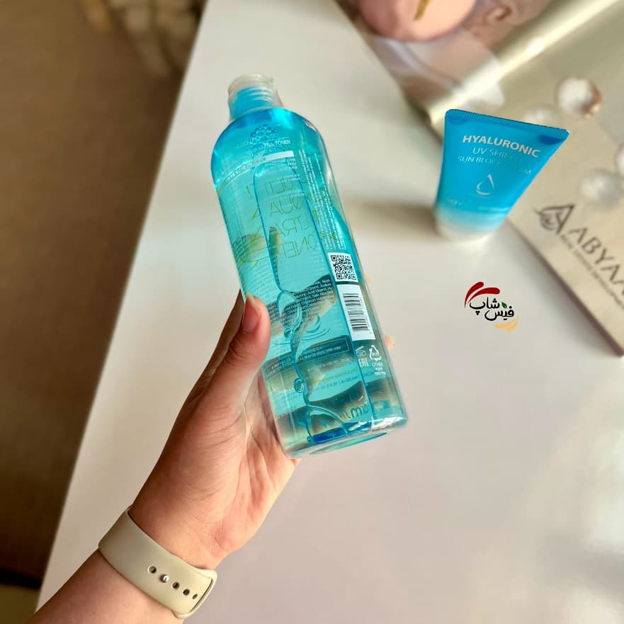 تونر مولتی آکوا اولترا هیالورونیک اسید فارم استی FarmStay Hyaluronic Acid Multi Aqua Ultra Toner — تصویر ۲