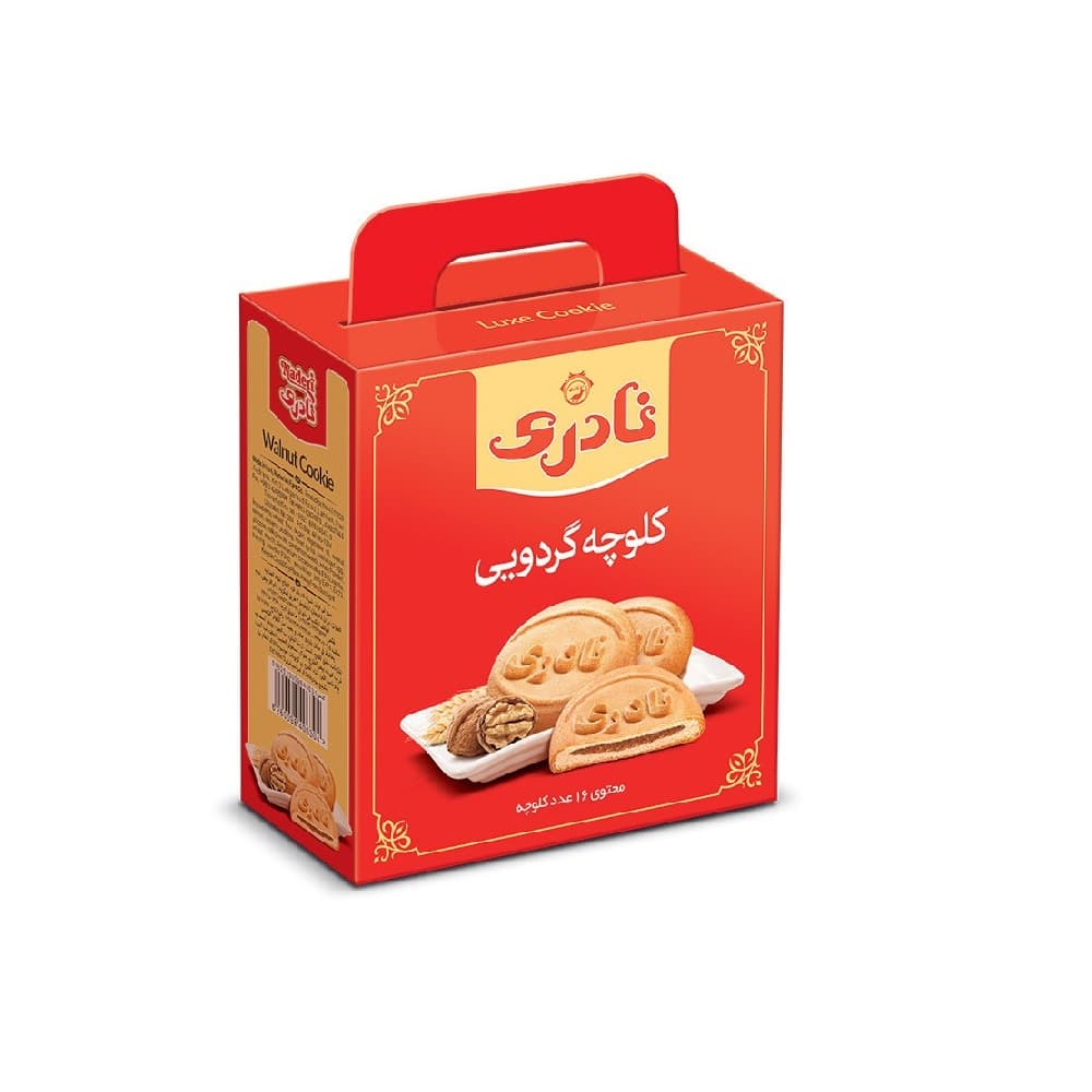 کلوچه لوکس گردوی نادری-بسته 16 تایی