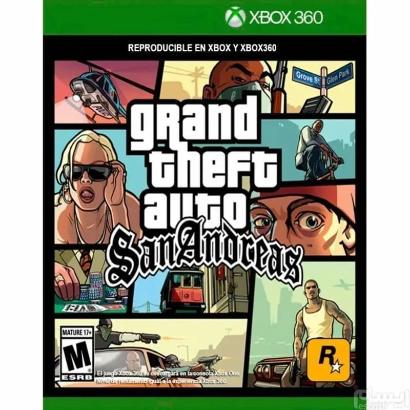 بازی GTA San Andreas مخصوص Xbox 360