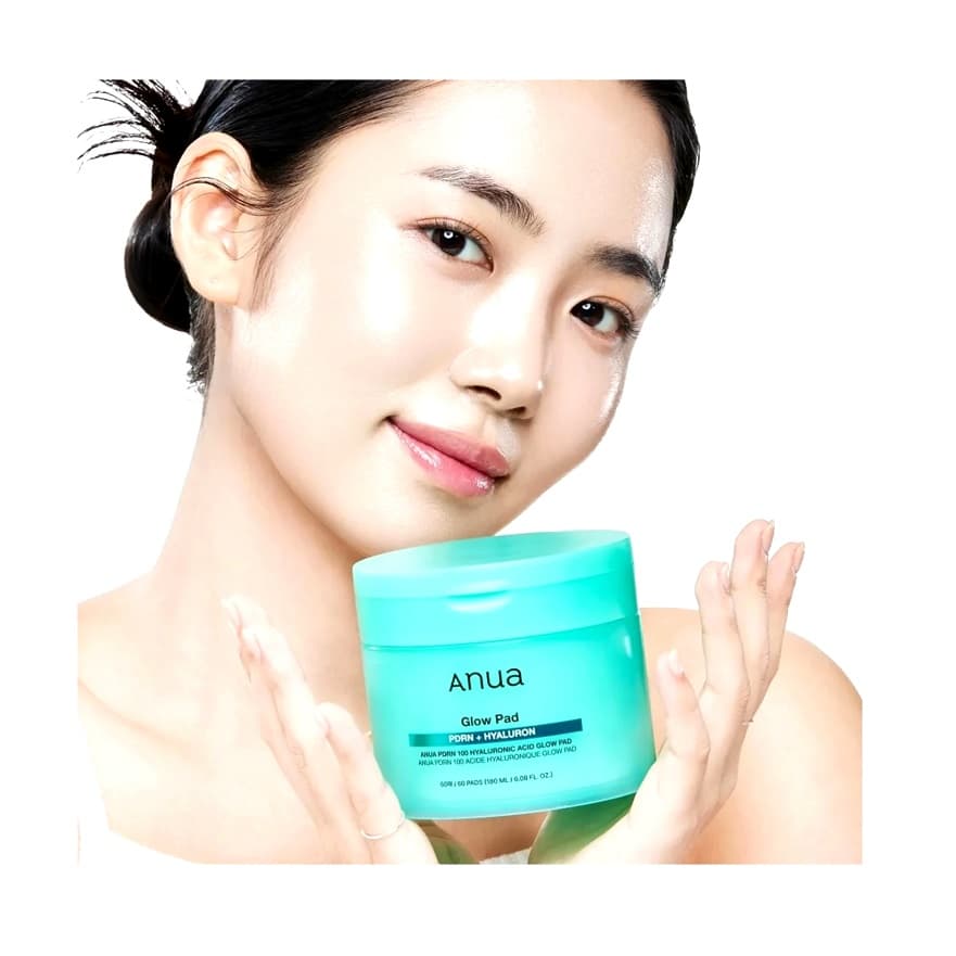 پد تونر PDRN و هیالورون آبرسان و درخشان کننده آنوا Anua PDRN 100 Hyaluronic Acid Glow Pad — تصویر ۴