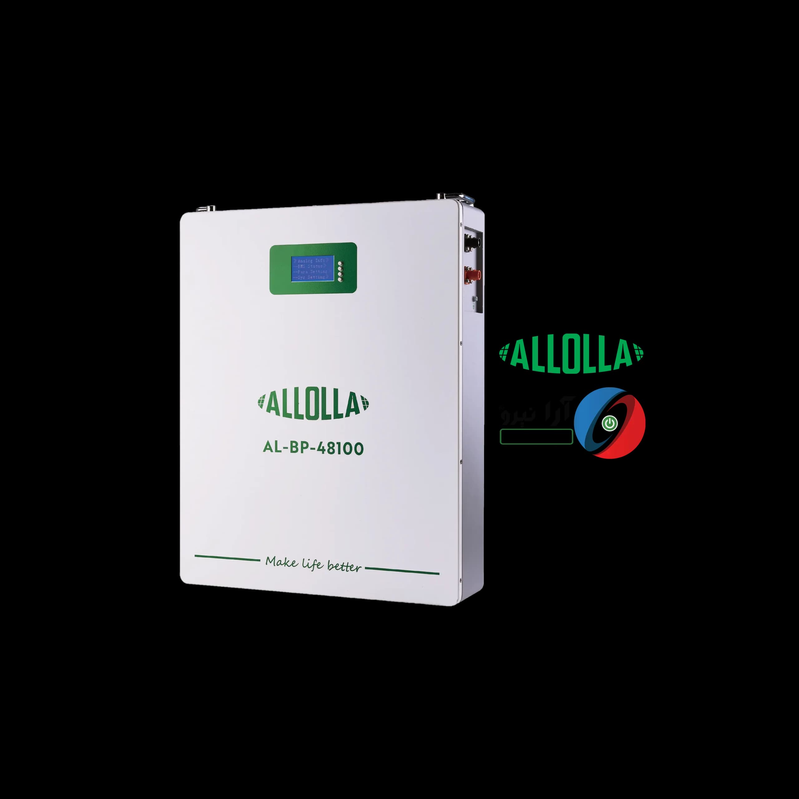 باتری خورشیدی الولا لیتیومی 5 کیلووات مدل ALLOLLA AL-BP-48100S — تصویر ۲