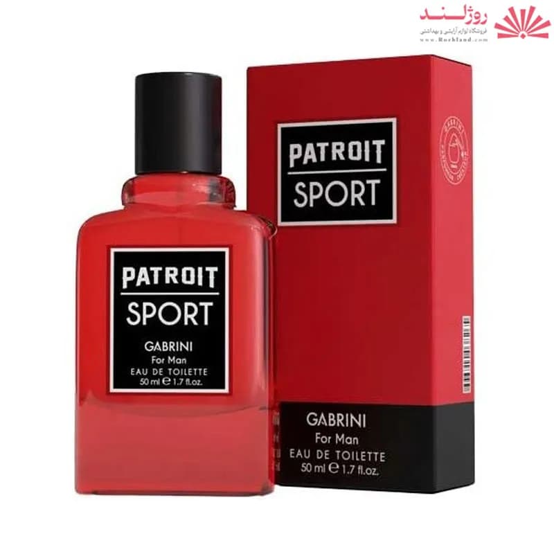 ادکلن مردانه گابرینی مدل Patroit Sport حجم 50 میل