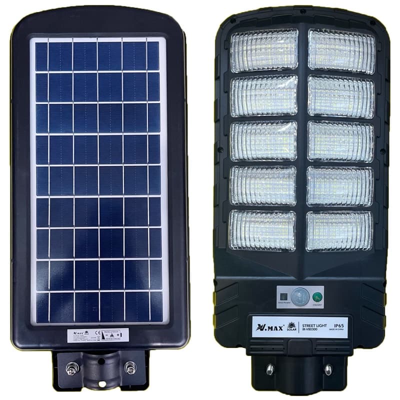 چراغ خیابانی خورشیدی ویمکس کد V-80300 — تصویر ۲