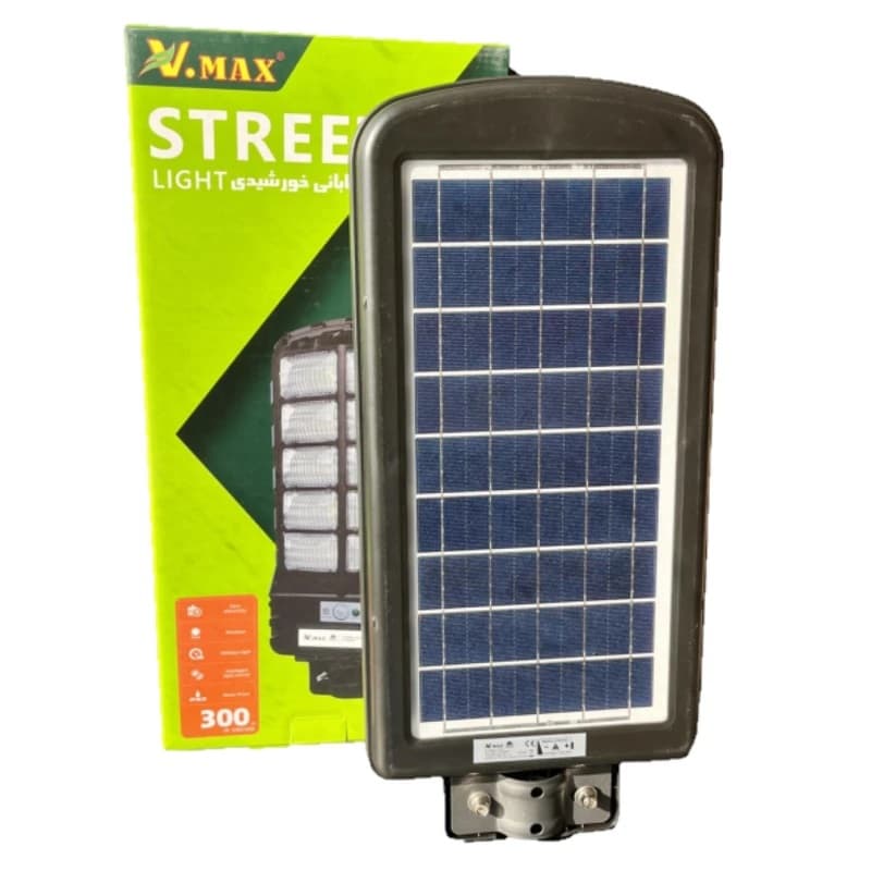 چراغ خیابانی خورشیدی ویمکس کد V-80300 — تصویر ۶