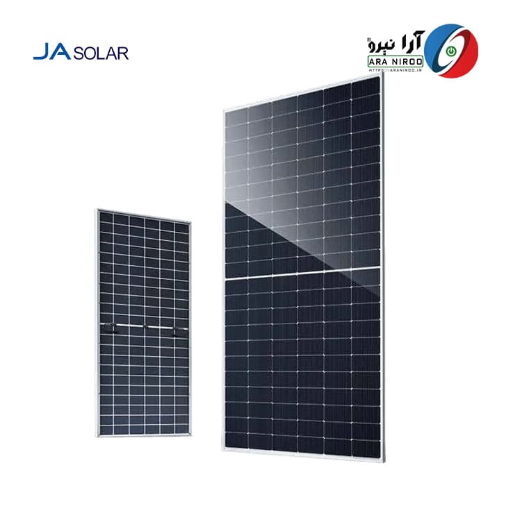 پنل خورشیدی 610w بایفشیال جی ای سولار مدل JA solar JAM66D45