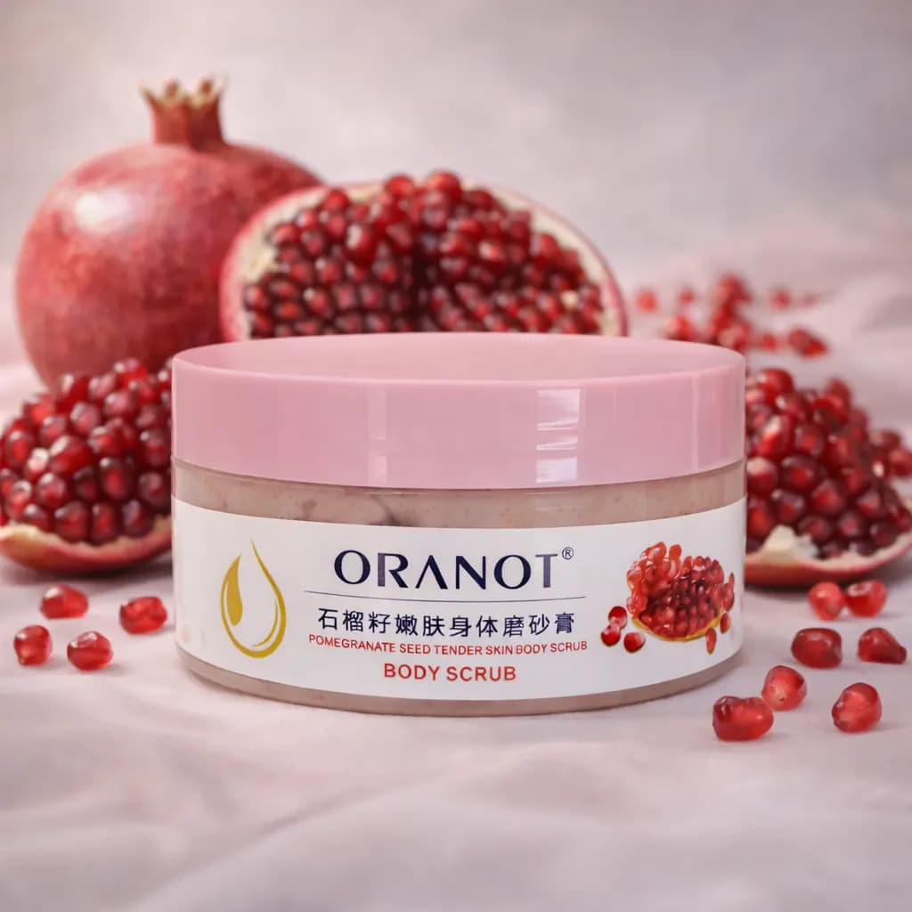 اسکراب بدن کاسه ای مغذی هسته انار ORANOT — تصویر ۲