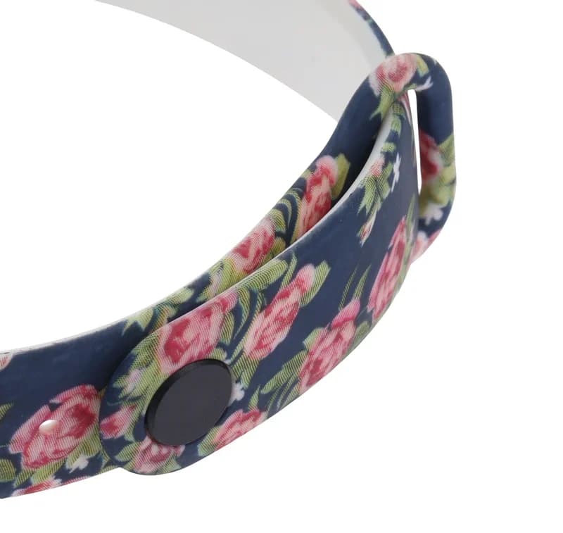 بند سیلیکونی ساعت هوشمند گل Xiaomi مدل Mi Band 5/6/7 — تصویر ۵