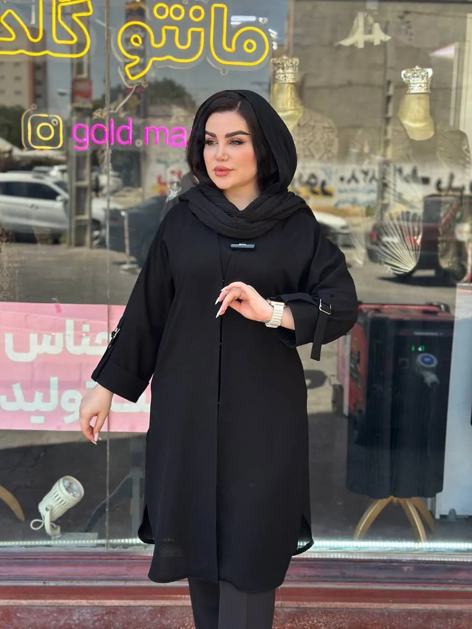 مانتو تابستانی شیک و باوقار/کاربردی سایز بزرگ