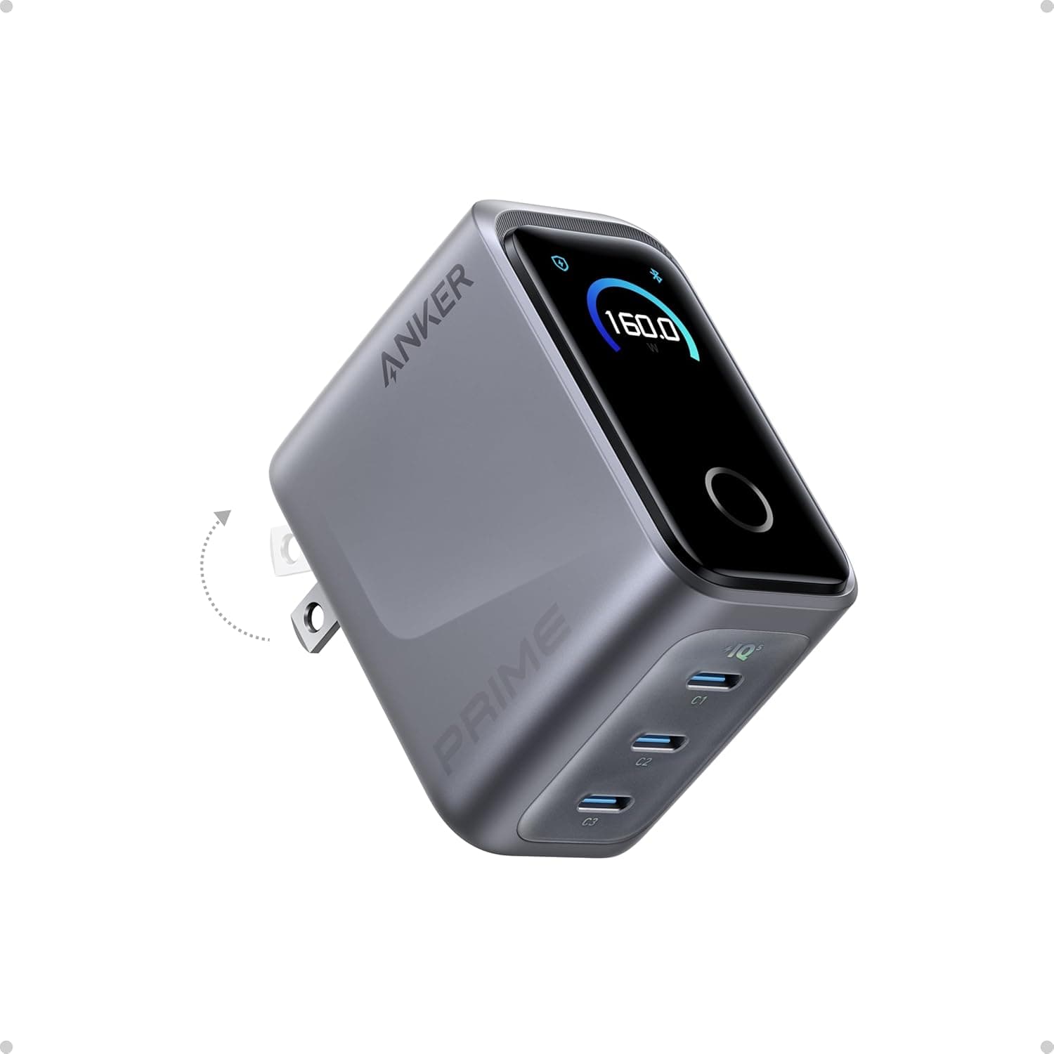 شارژر 160 وات انکر مدل A2687 GaN charger prime