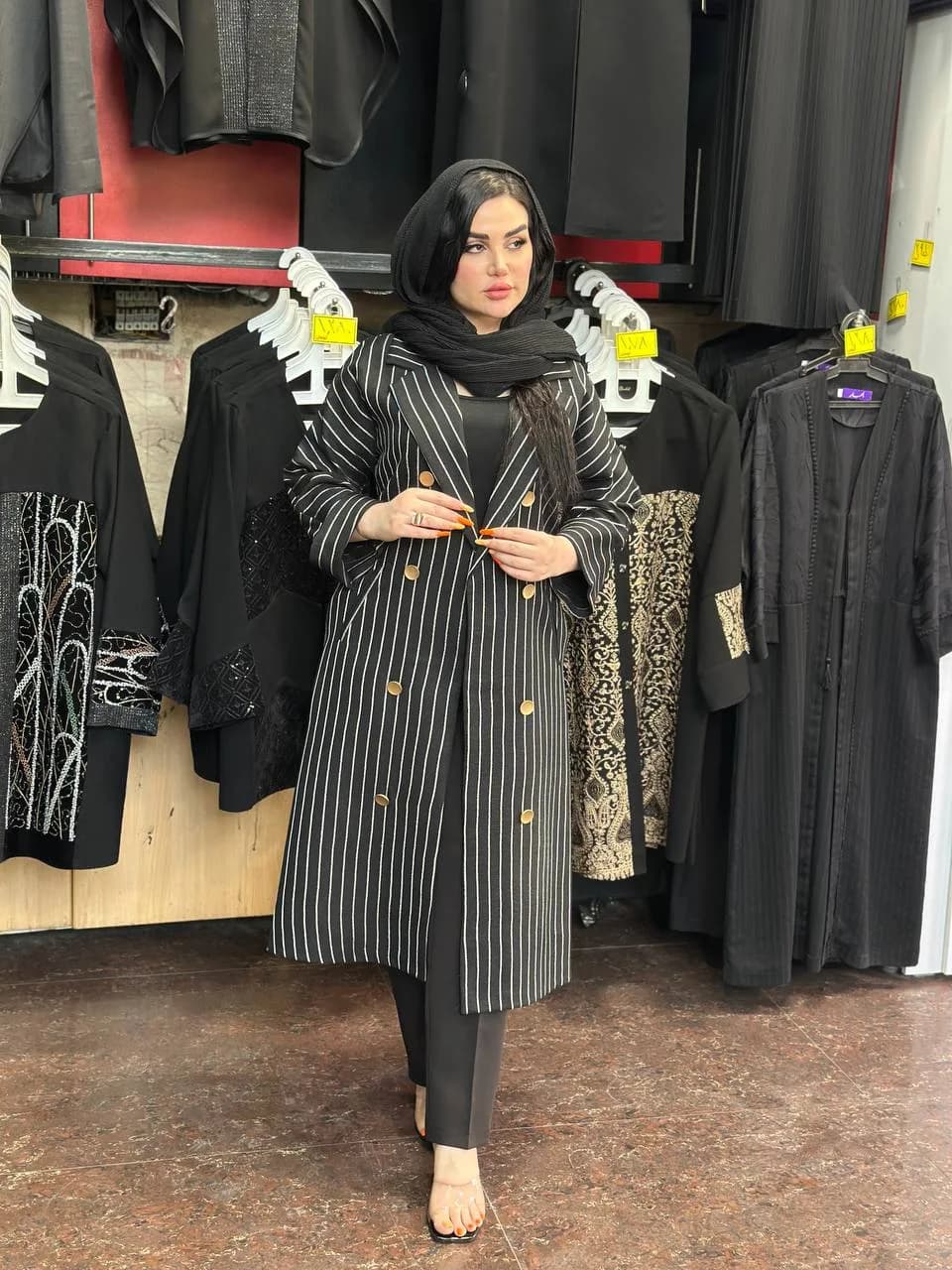 مانتو تابستونی بلند راه دار — تصویر ۲