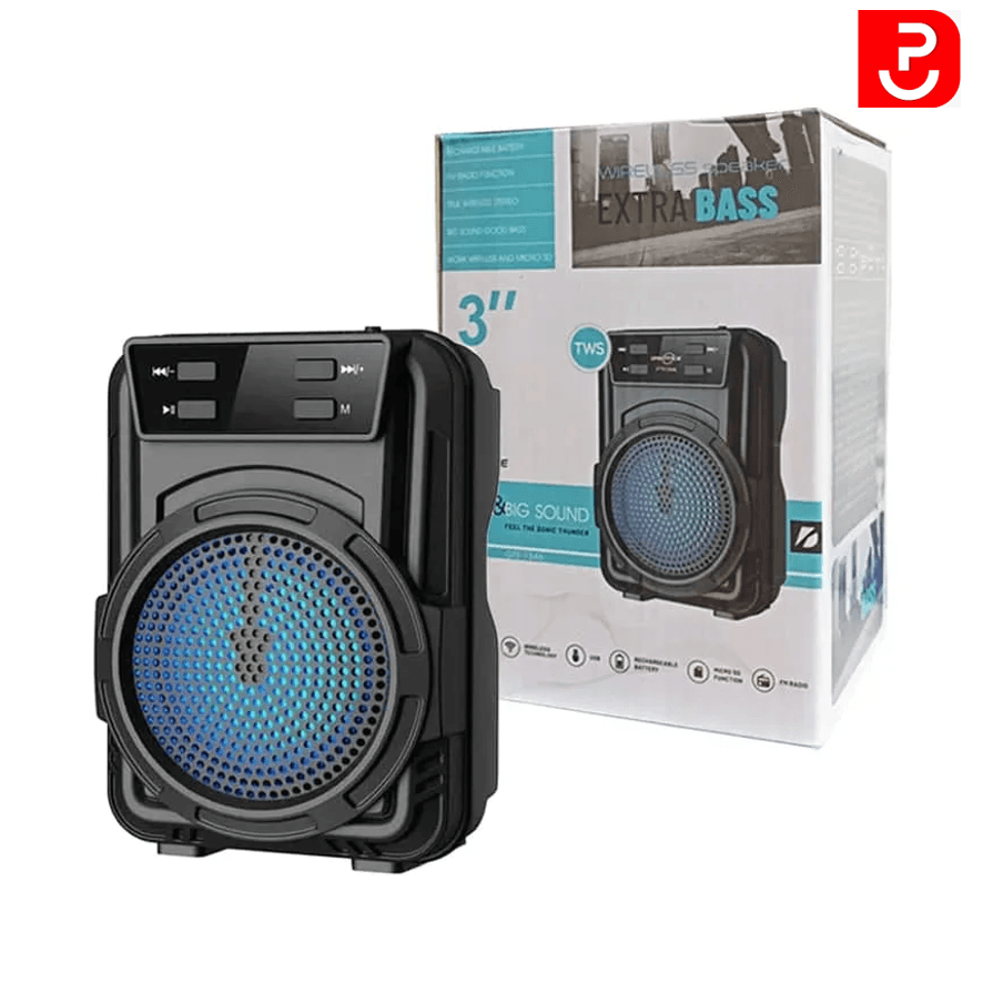 اسپیکر گریت نایس GTS 1346 با چراغ LED — تصویر ۲