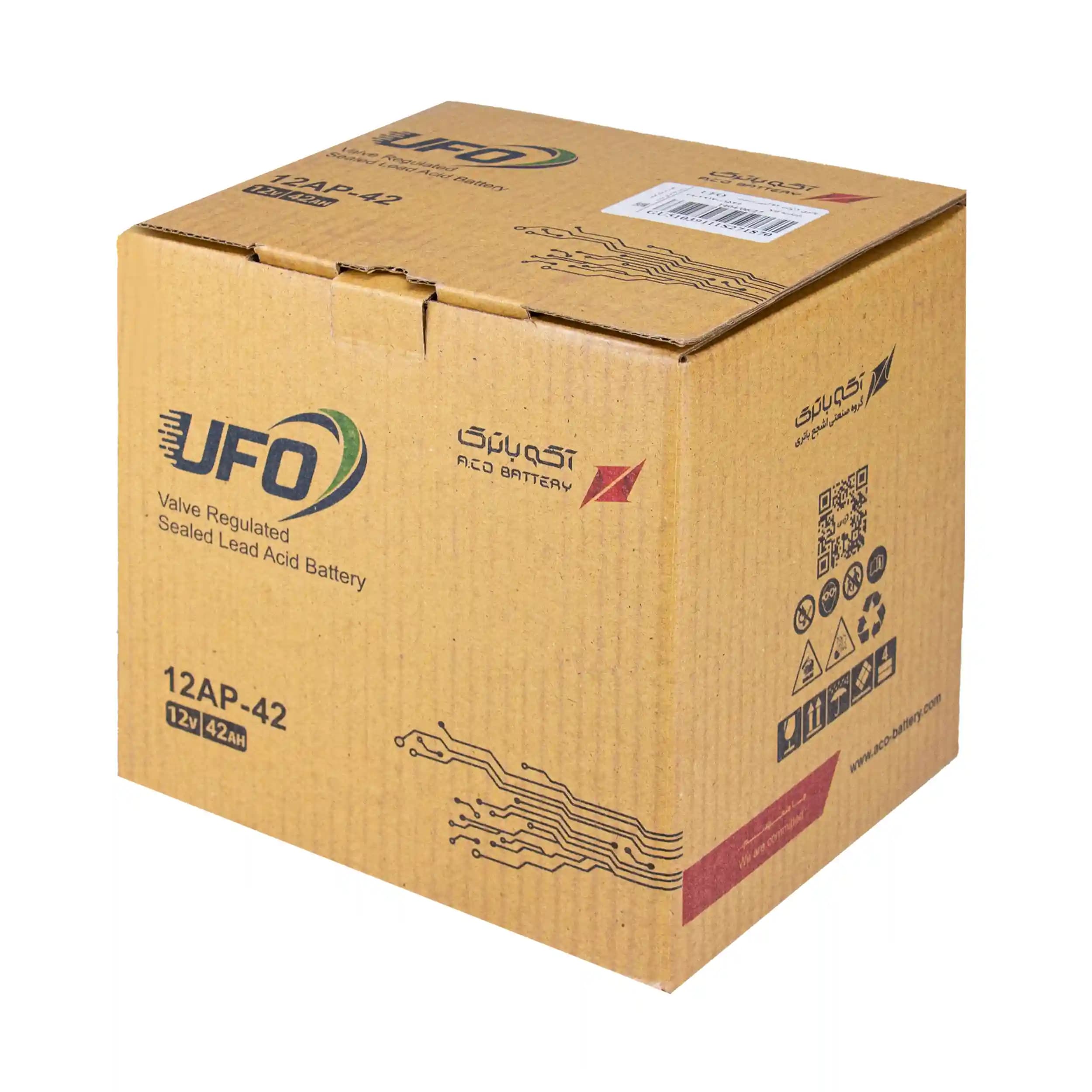 باتری یوپی‌اس (UPS) 42 آمپر یوفو — تصویر ۳