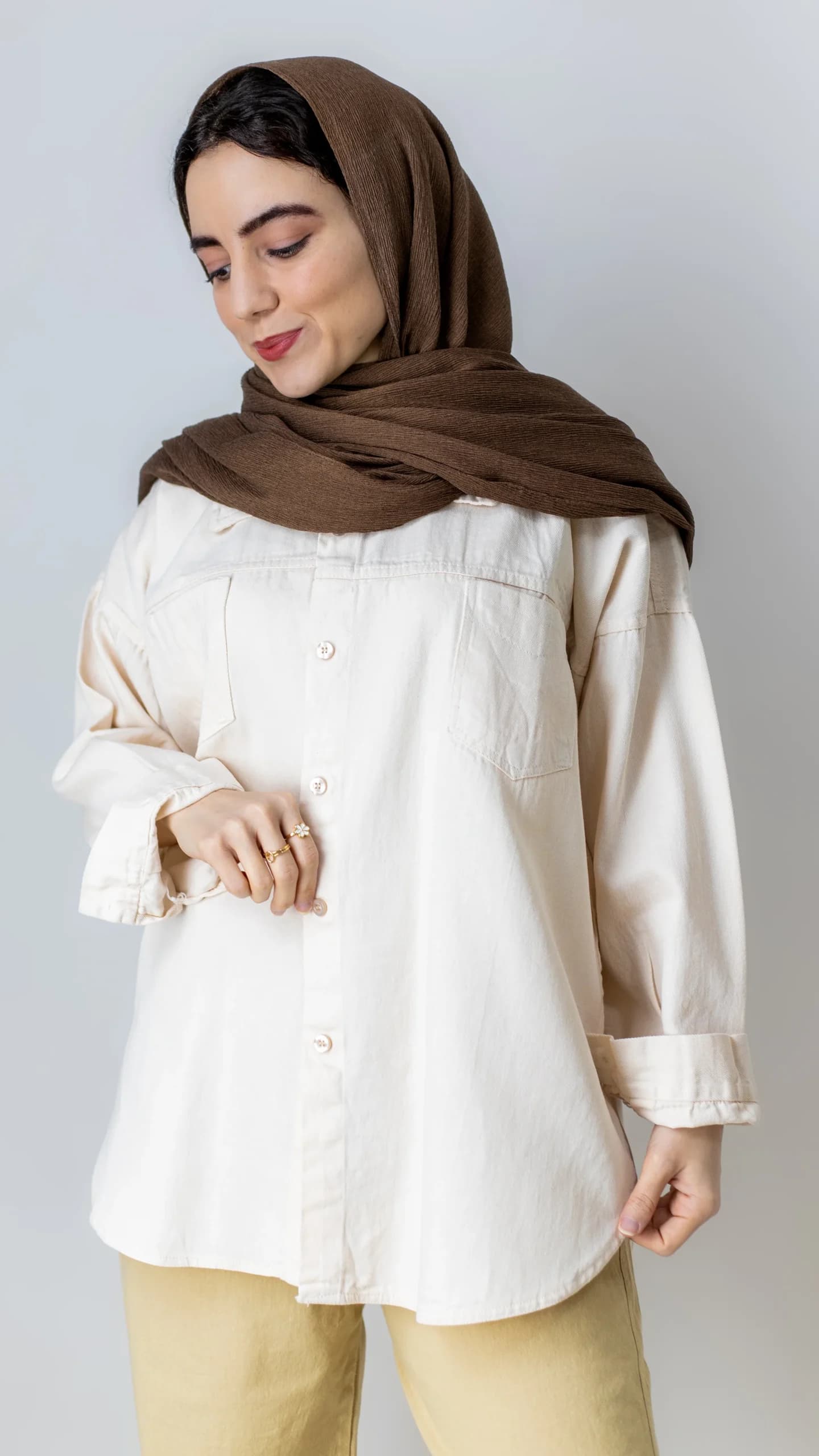 شومیز کتان رنگی بهاره