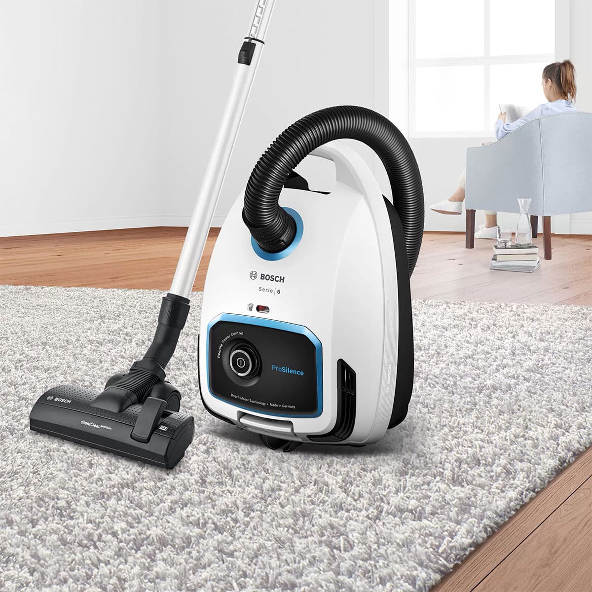 جاروبرقی بوش مدل BOSCH ProSilence BGB6SIL1 — تصویر ۹