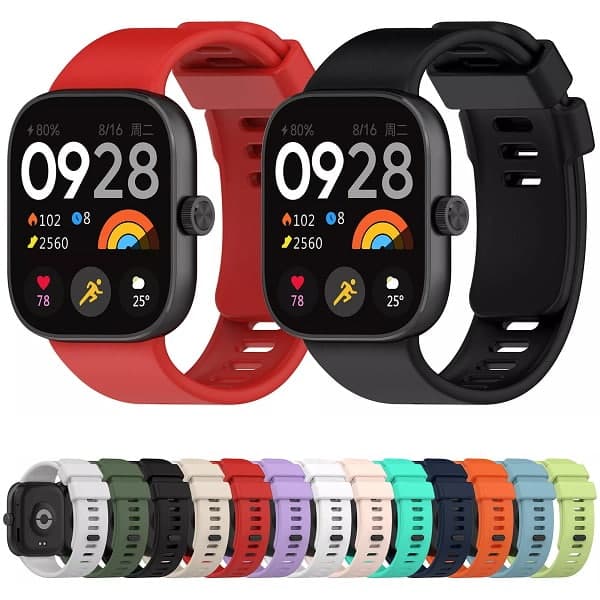 بند سیلیکونی ساعت هوشمند Redmi مدل Watch 4