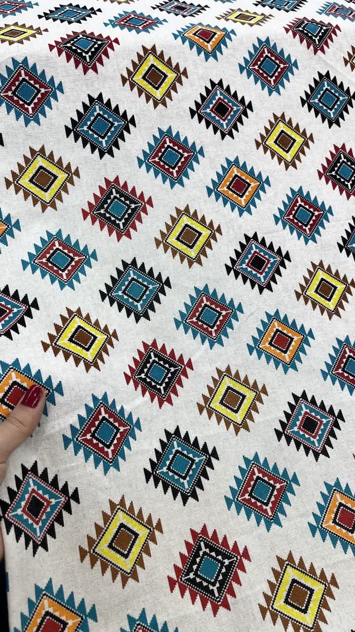 لینن طرح دار — تصویر ۵