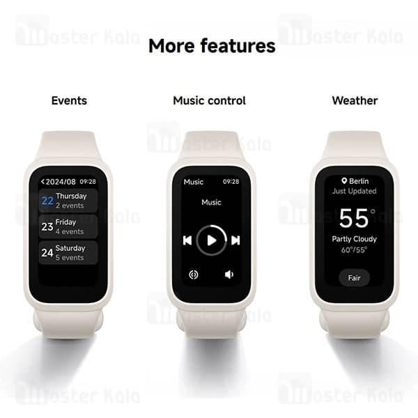 مچ بند هوشمند شیائومی مدل Mi Band 9 Active — تصویر ۶