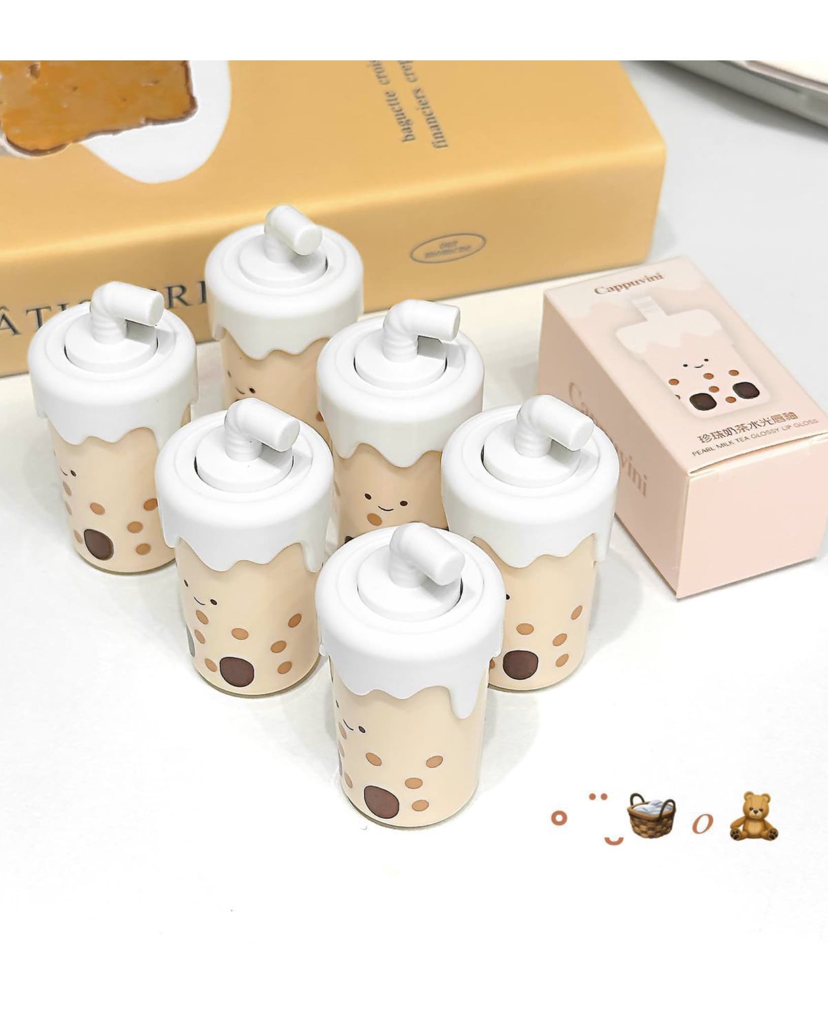 رژ تینتی بابل تی کاپوینی | Cappuvini Preal Milk Tea — تصویر ۲