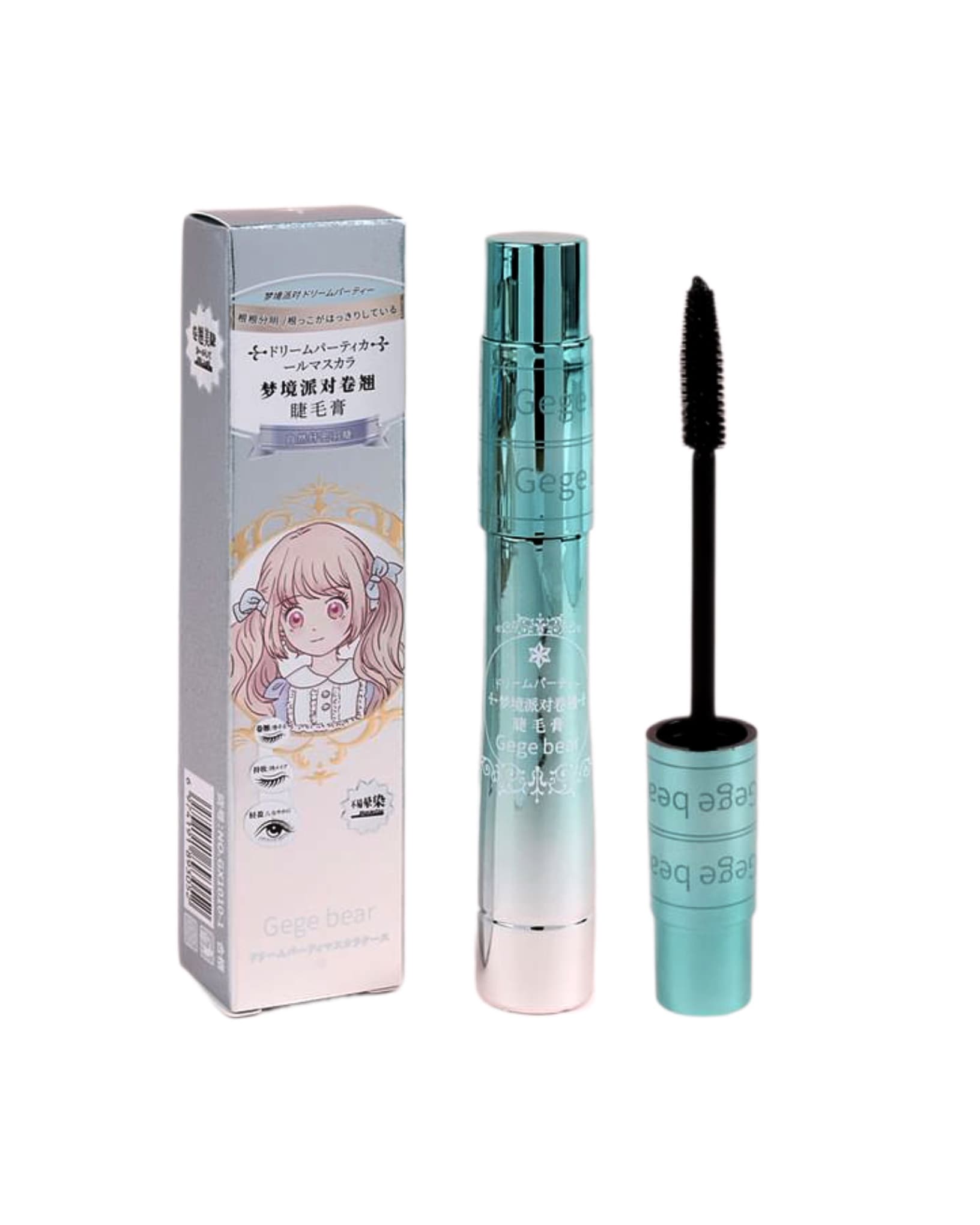 ریمل انیمه ای گی گی بر|حالت دهنده قوی و ضد آب|GeGe Bear Enchanted Mascara