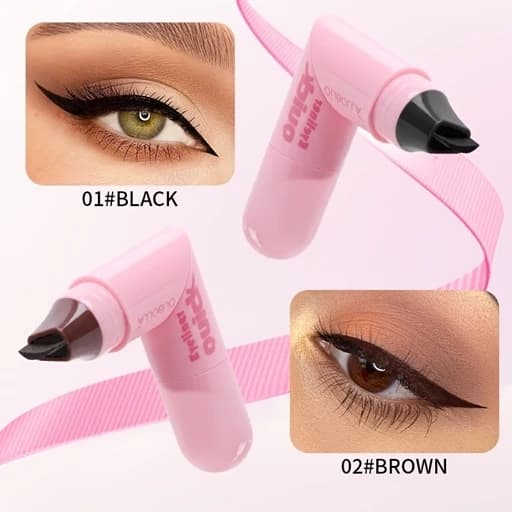 خط چشم استامپی دو طرفه اولیبولا-OLIBOLLA Quick Eyeliner — تصویر ۵