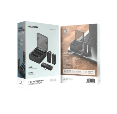 میکروفن یقه ای گرین لاین مدل 2in1 ANC — تصویر ۳