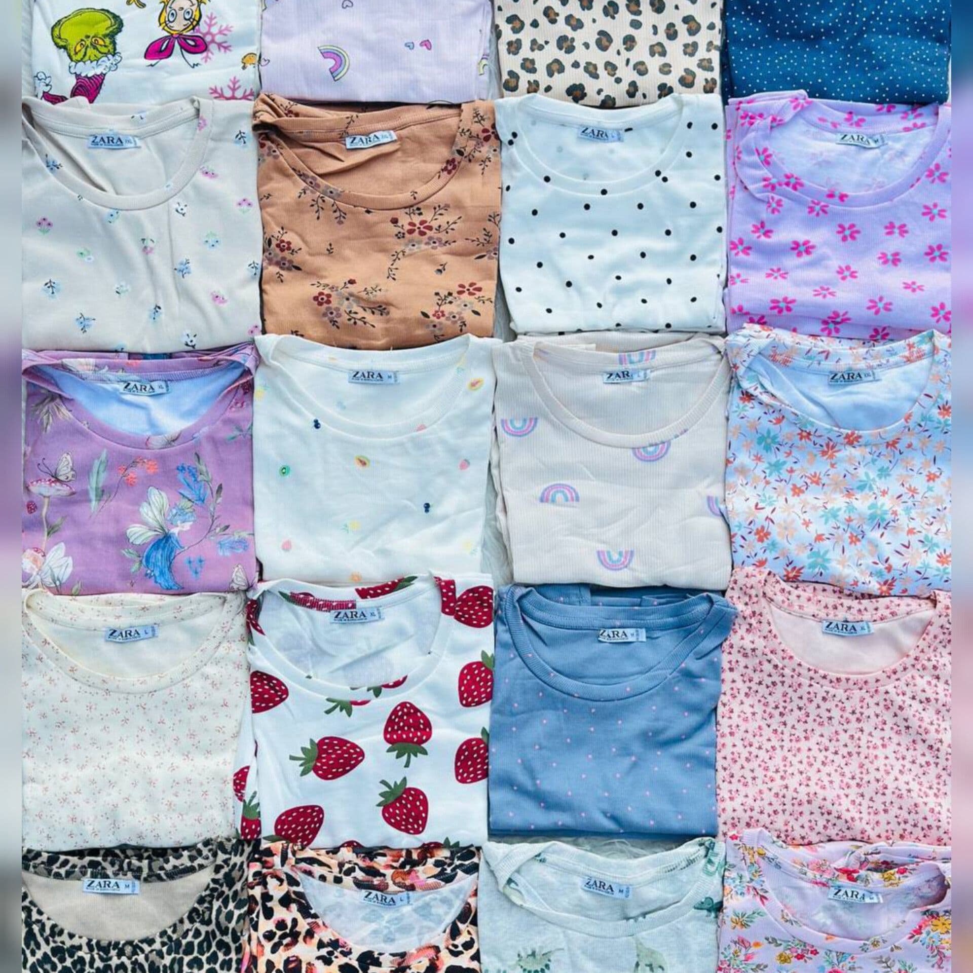کراپ یقه سه دکمه پایین چین ZARA ( پک 6 عددی ) (کپی) — تصویر ۳