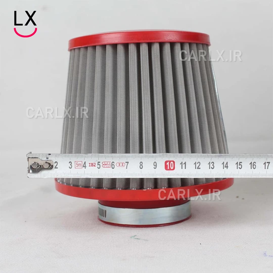 فیلتر هوای اسپرت سام متوسط مدل استیل – کارلکس — تصویر ۴