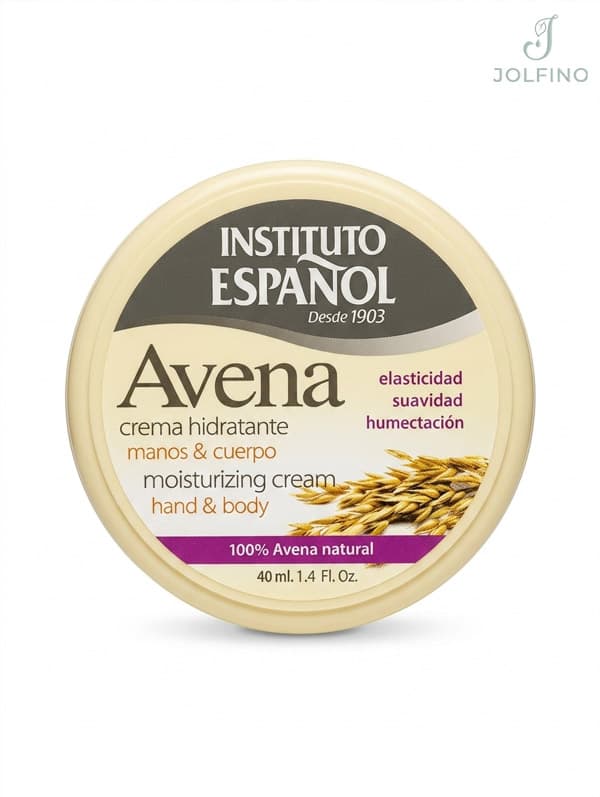 کرم مرطوب‌کننده دست و بدن جو دوسر Instituto Español Avena حجم 40 میل