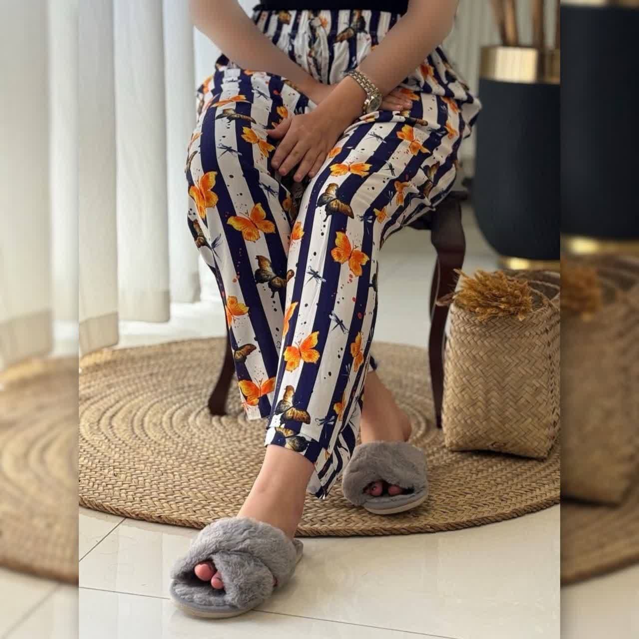 شلوار راحتی دمپا باز مدل دریا ( پک 3 عددی ) — تصویر ۴