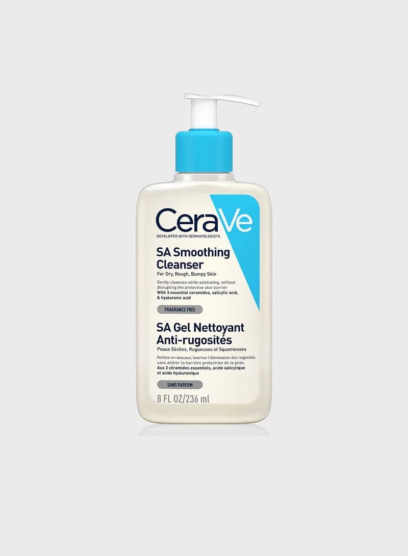 ژل شوینده سالیسیلیک اسید سراوی پوست خشک، زبر و ناهموار 236 میل-CeraVe SA Smoothing Cleanser (236 ml)