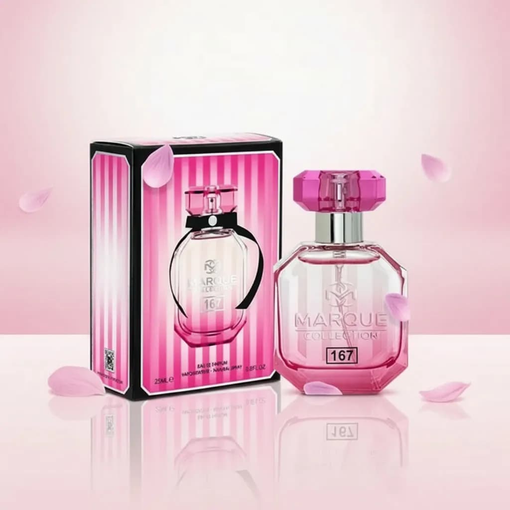 عطر جیبی زنانه مارکویی کالکشن مدل Victoria Secret Bombshell