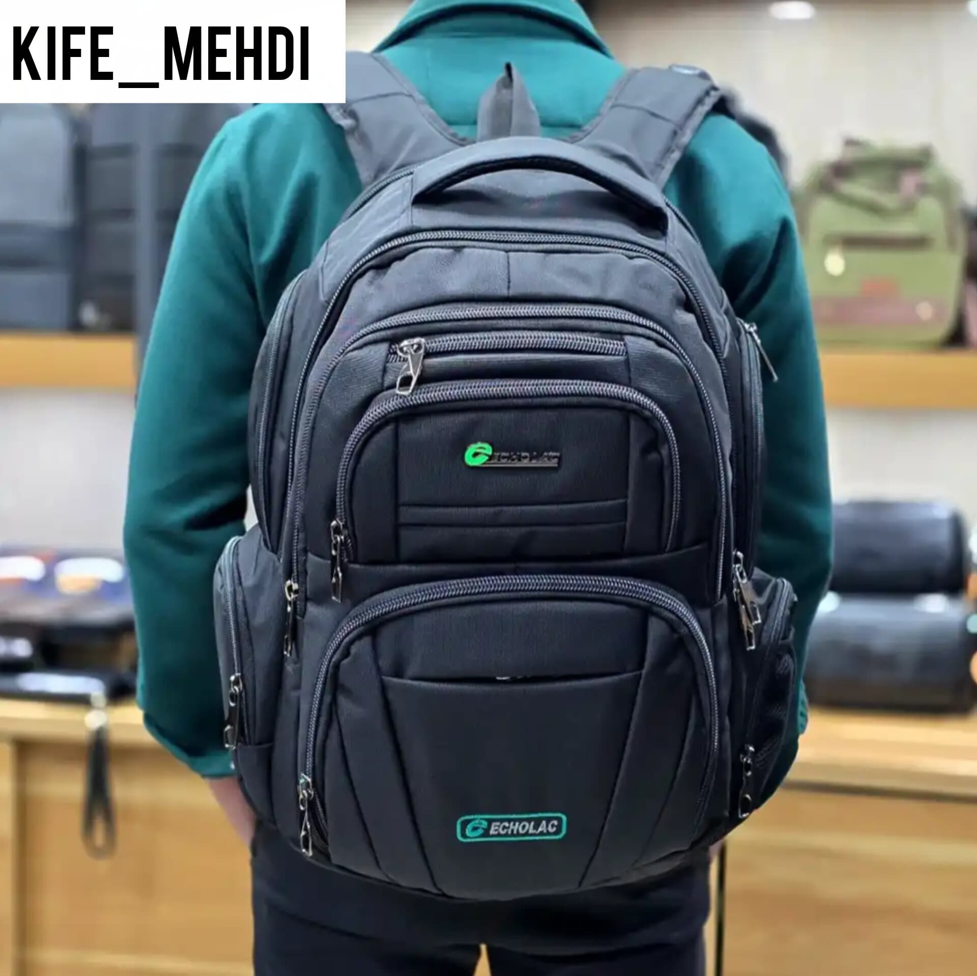 کوله پشتی 11 زیپ اسپرت کد 89 — تصویر ۲