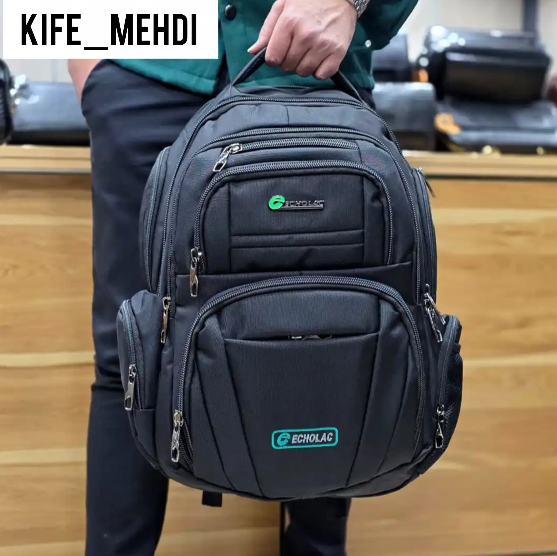 کوله پشتی 11 زیپ اسپرت کد 89 — تصویر ۴