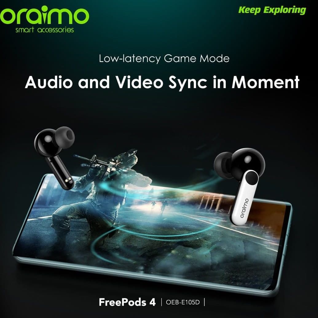 هدفون بلوتوثی Oraimo مدل Freepods 4 — تصویر ۶