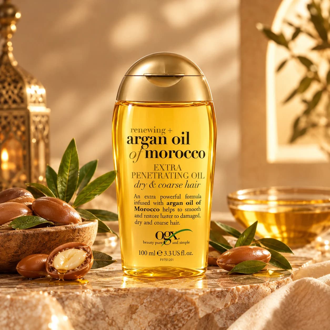 روغن مو جی ایکس حاوی روغن آرگان مراکشی — تصویر ۳