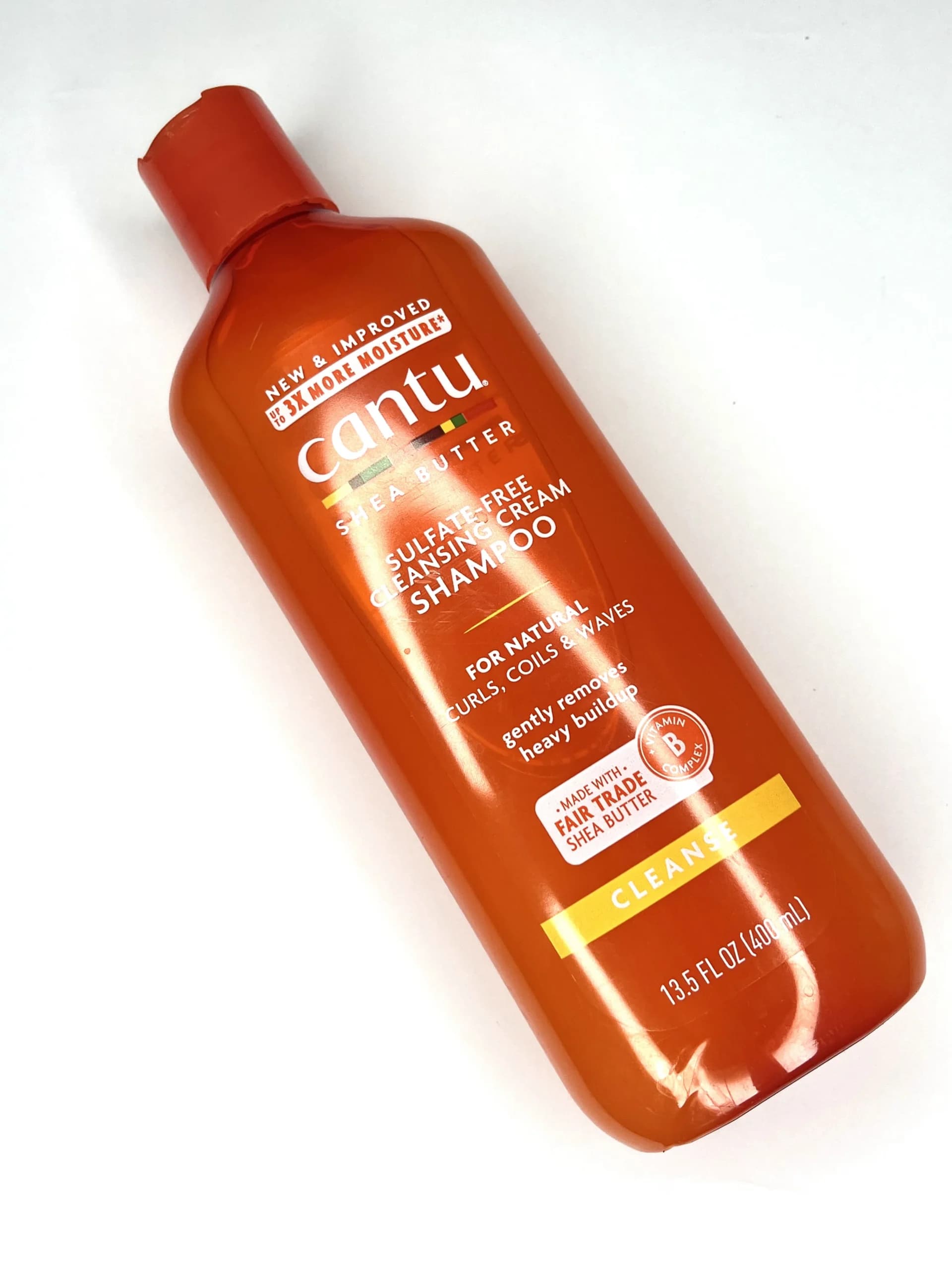 شامپو شی باتر کنتو (کانتو) مخصوص موهای موجدار، فر و حالت‌دار-Cantu SHEA BUTTER Cleansing Cream Shampoo — تصویر ۶
