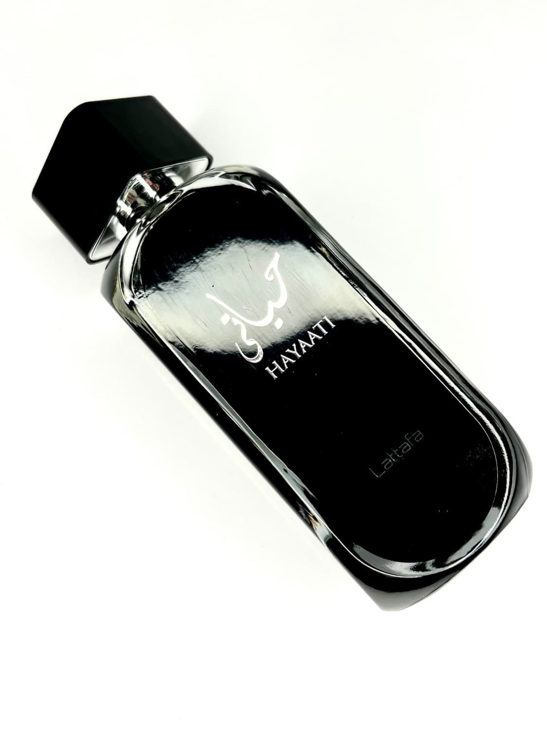 عطر ادکلن حیاتی مشکی لطافه 100 میل یونیسکس-Lattafa Hayaati Black — تصویر ۴