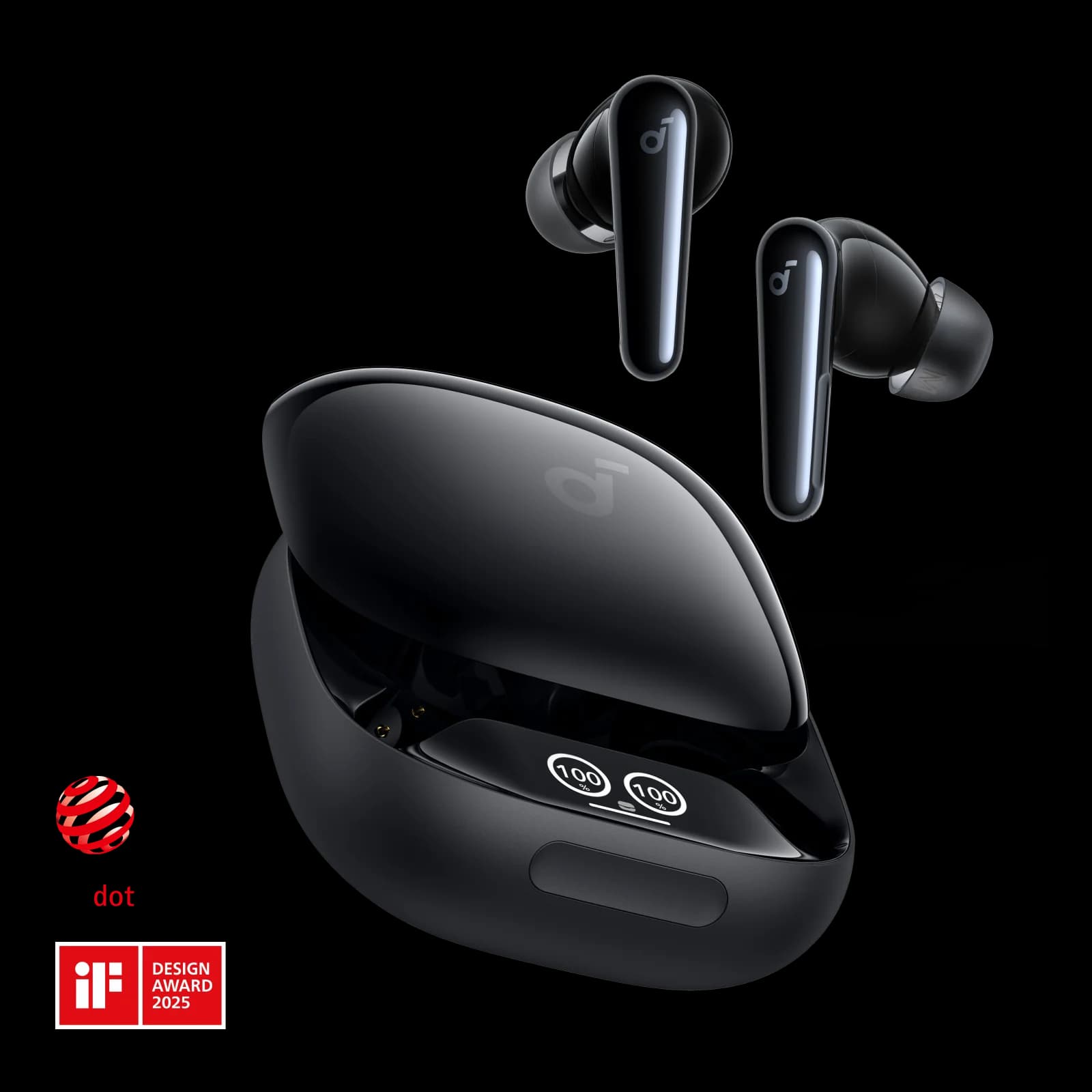 هندزفری ساندکور ⁦Soundcore Liberty 4 Pro⁩ مدل ⁦A3954H61⁩ سبز با حذف نویز تطبیقی ⁦ANC 3.0⁩ — تصویر ۲