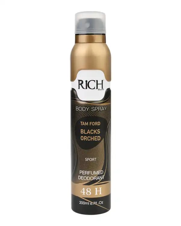 اسپری بدن Rich مدل Blacks Orched