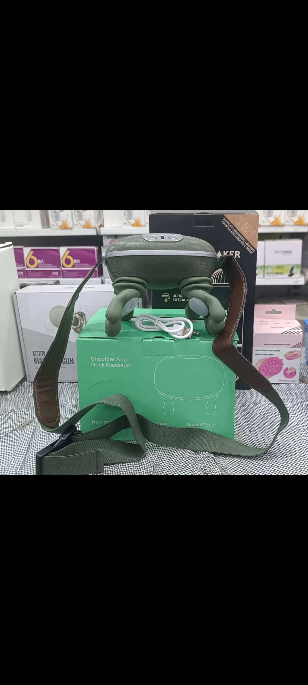 ماساژور گردن شیاتسو مدل FZ 831 اصل